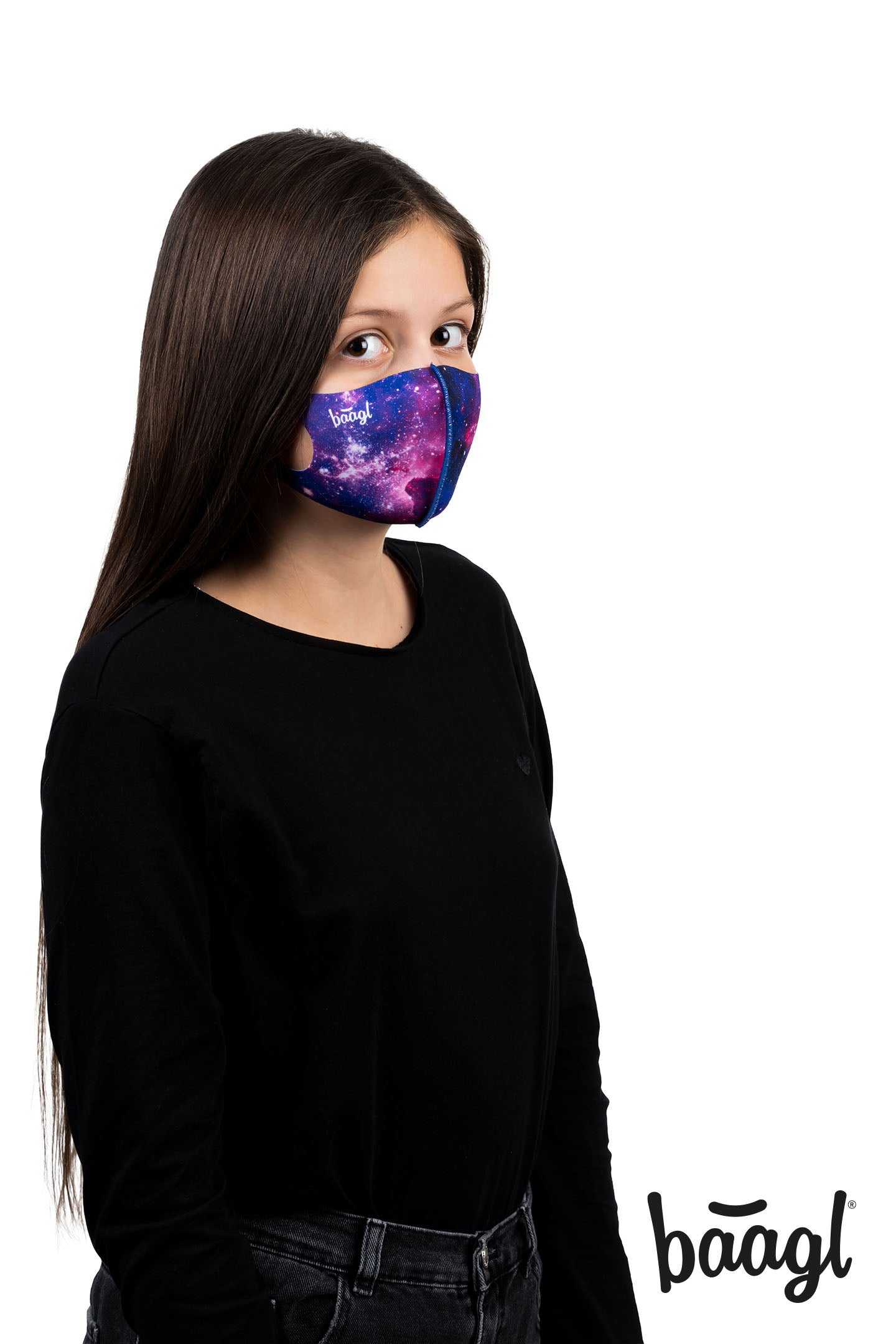 Antibacterial face mask Galaxy - kids
