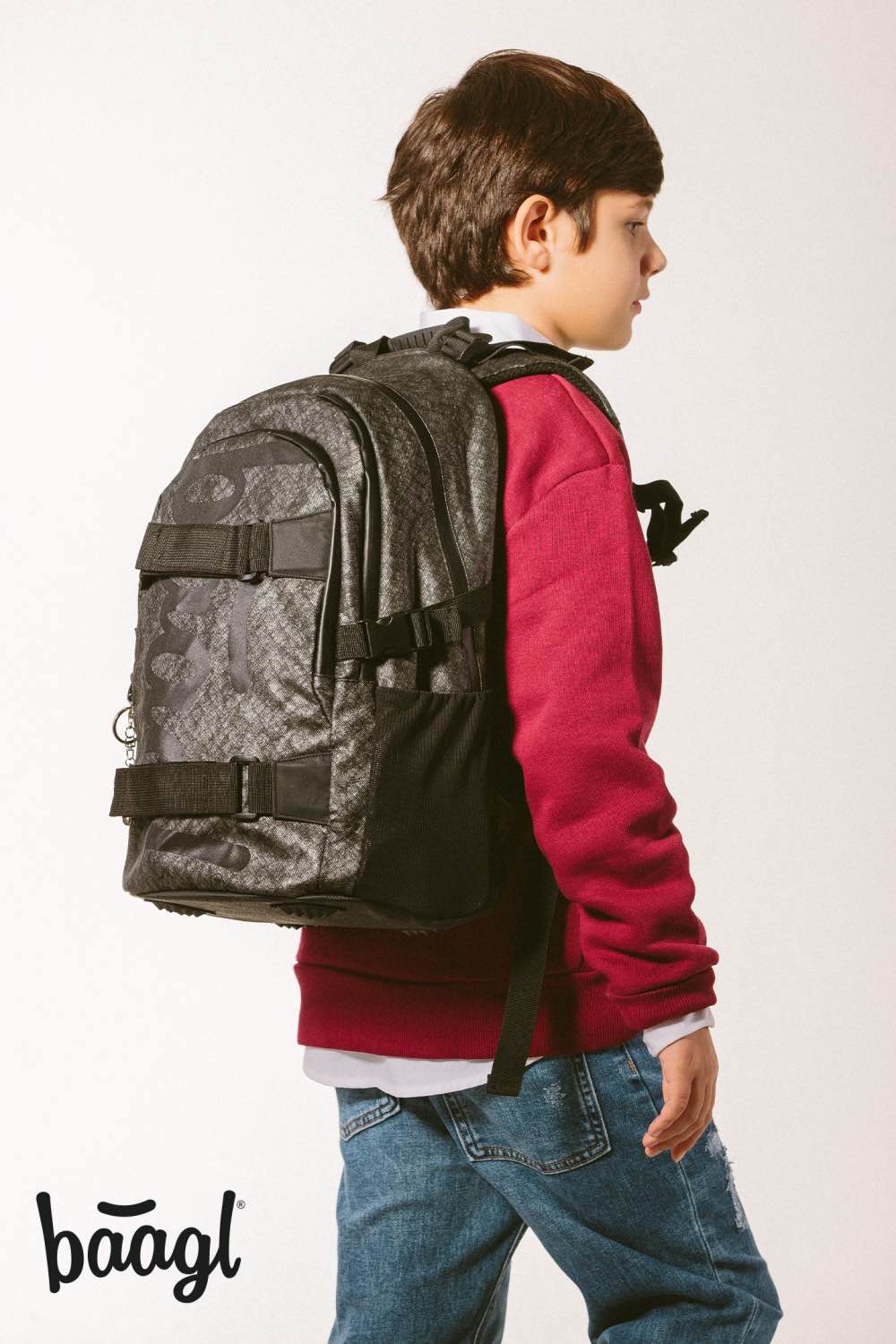 School backpack Skate Ash