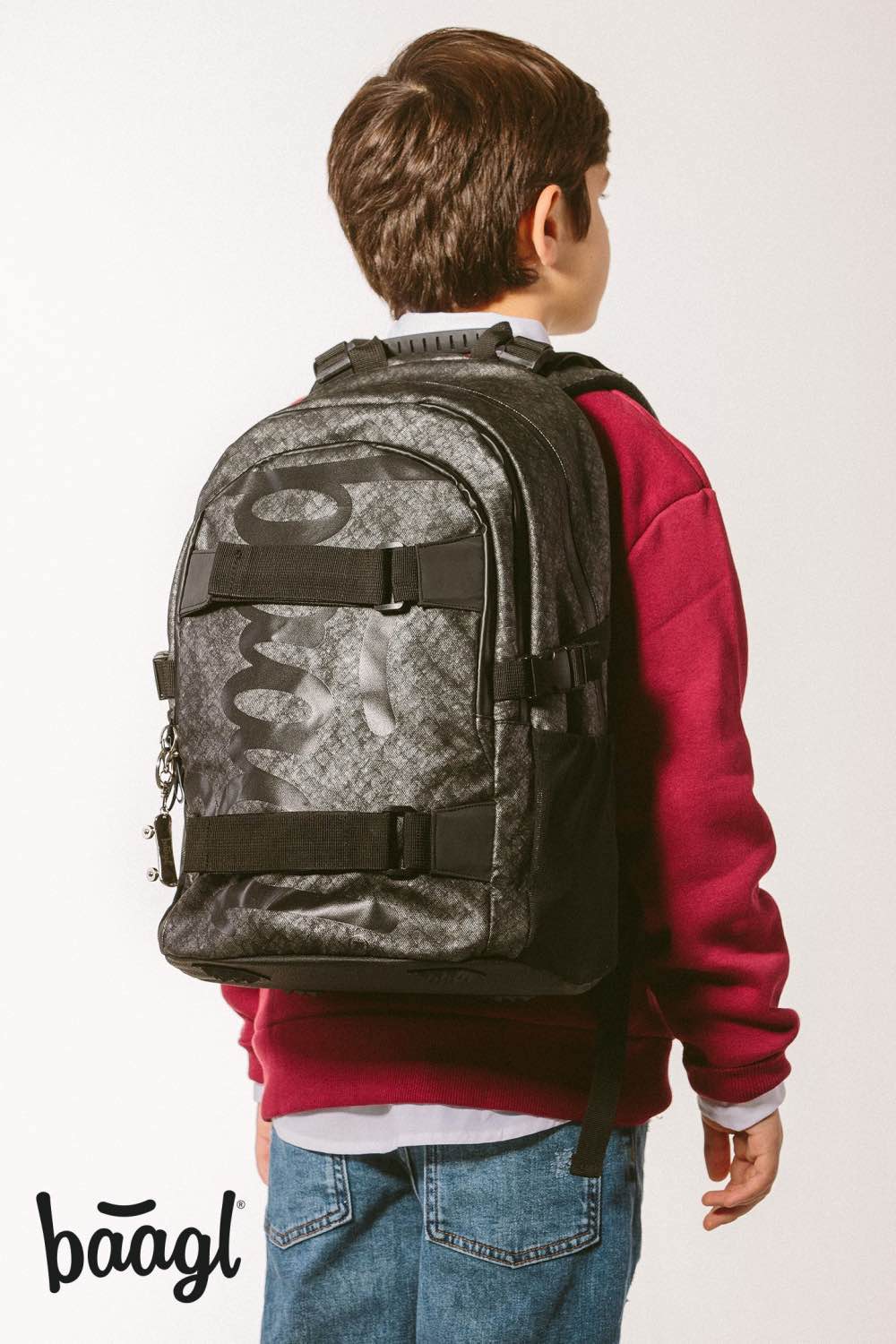 School backpack Skate Ash