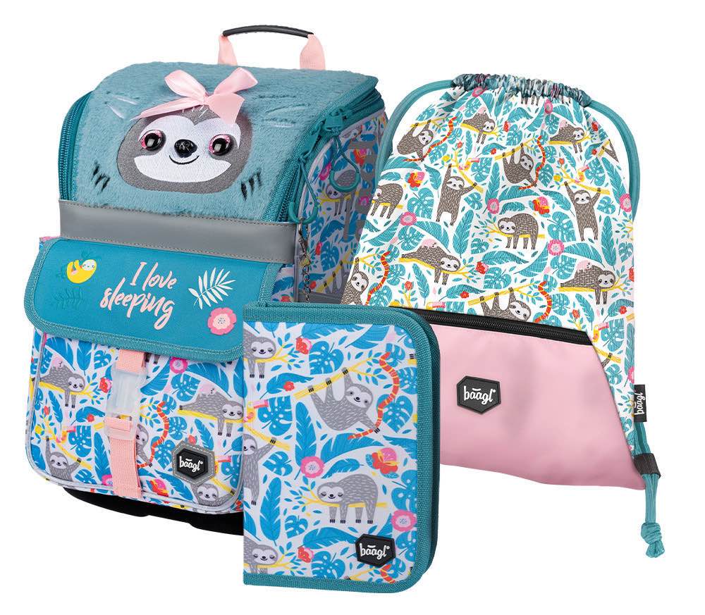 School set Zippy Sloth