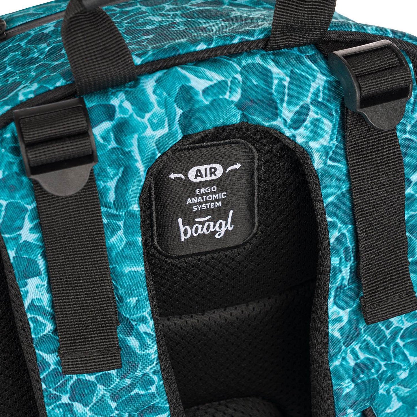 School backpack Skate Aquamarine
