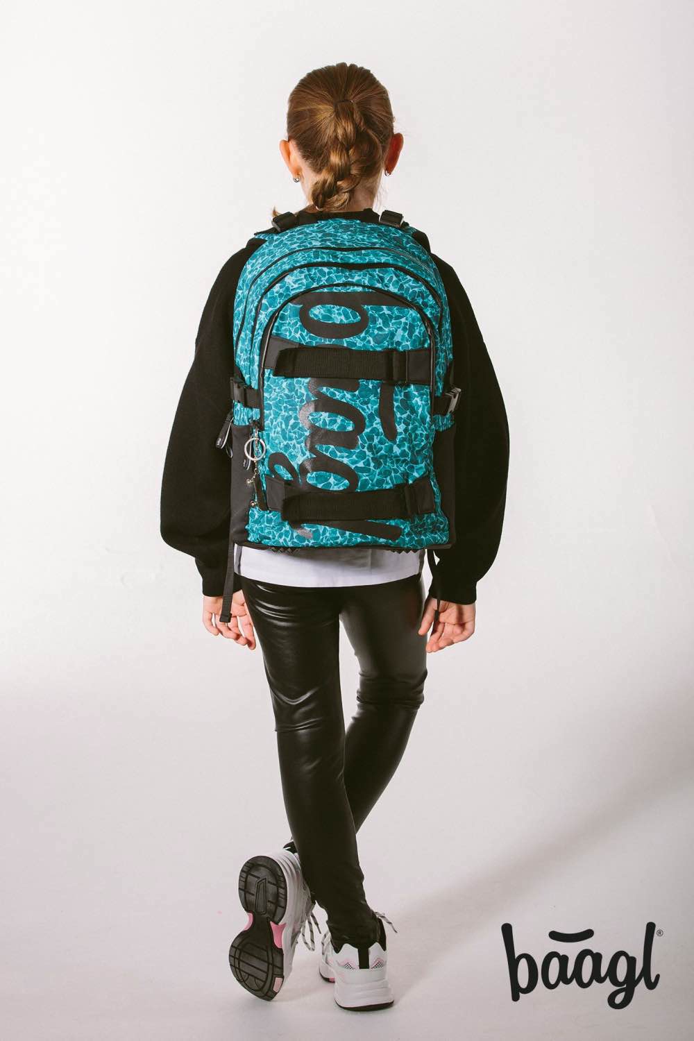School backpack Skate Aquamarine