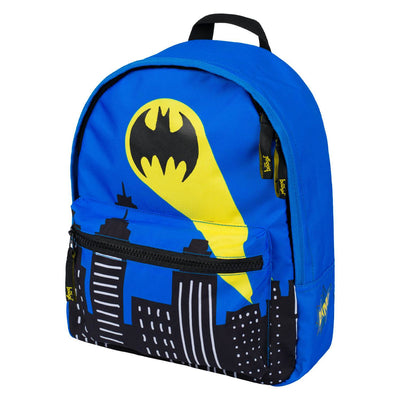 Preschool backpack Batman Blue Light