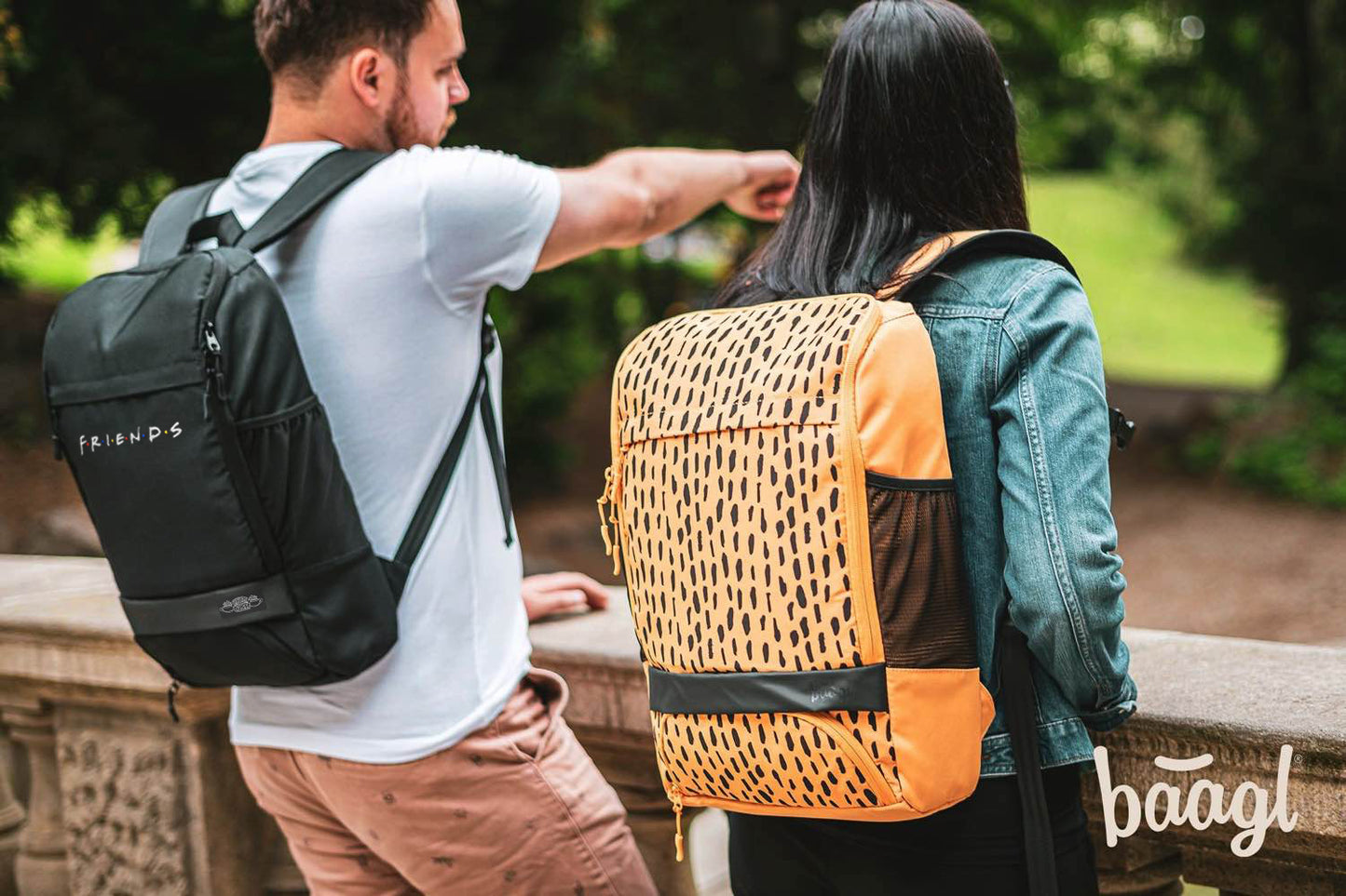 Backpack Friends Black