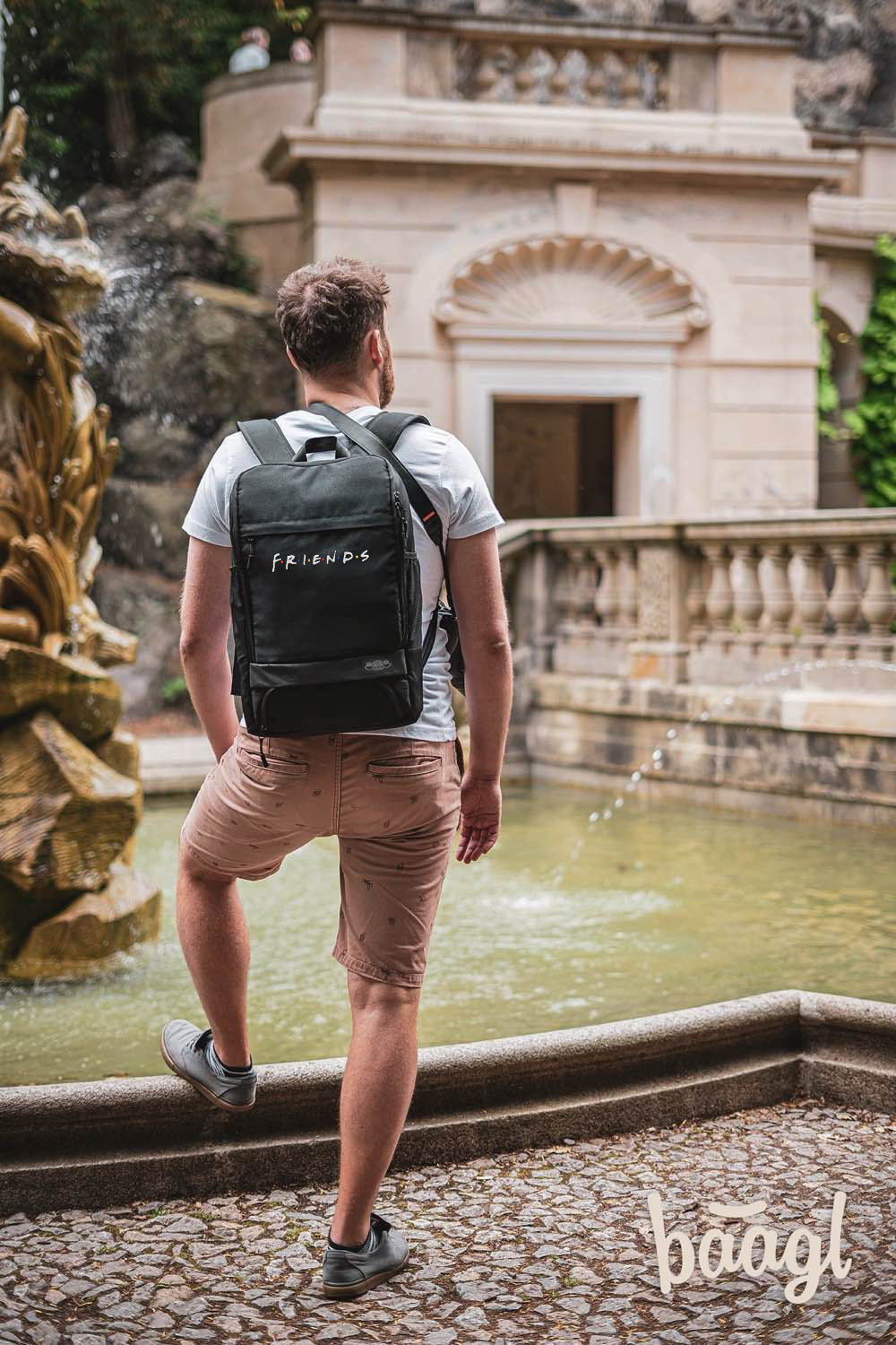 Backpack Friends Black