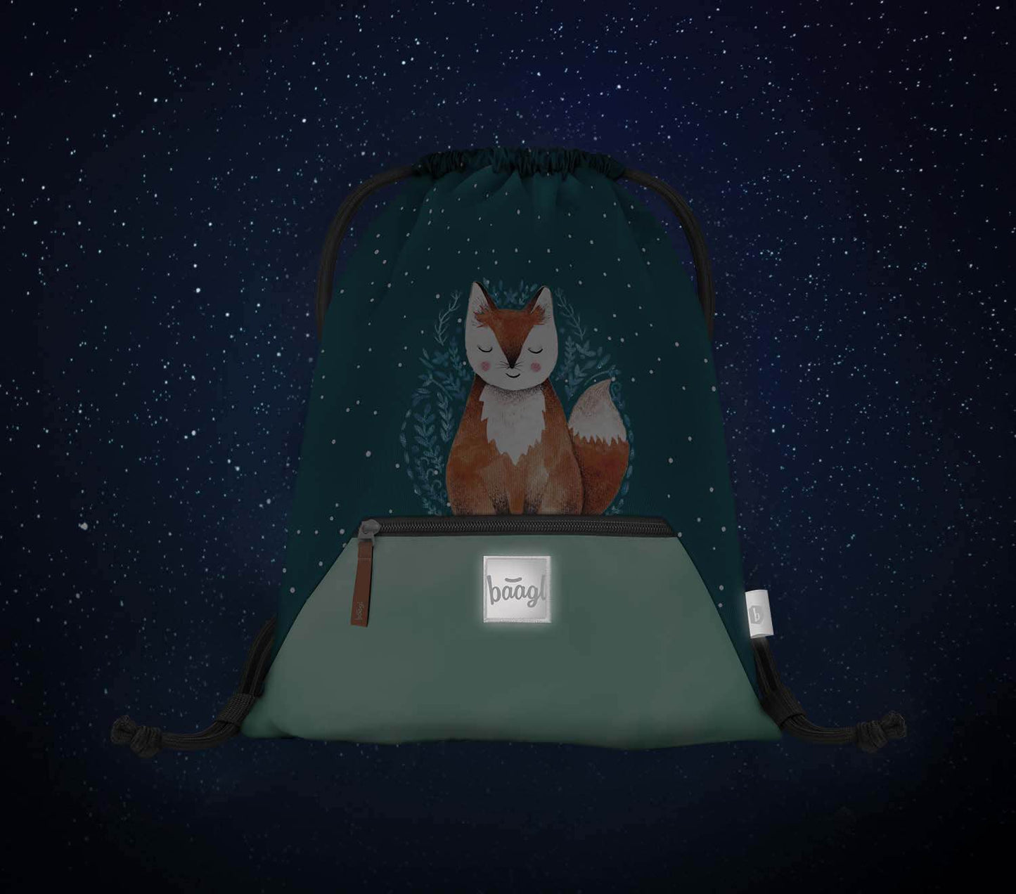 Gym sack with zip pocket Fox