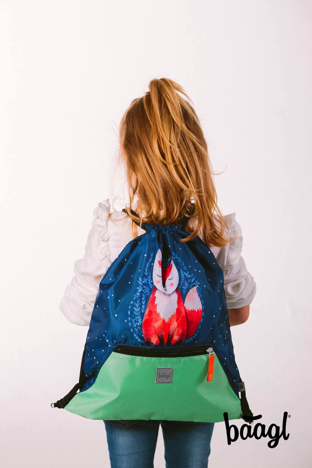 Gym sack with zip pocket Fox