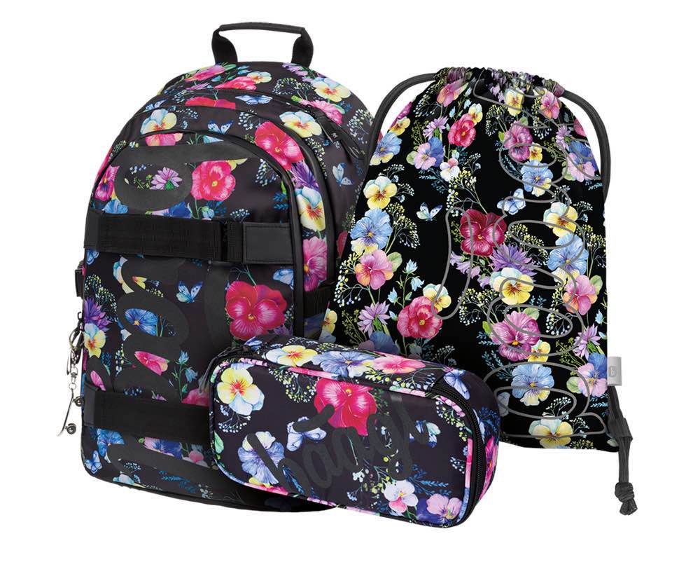 School set Skate Flowers