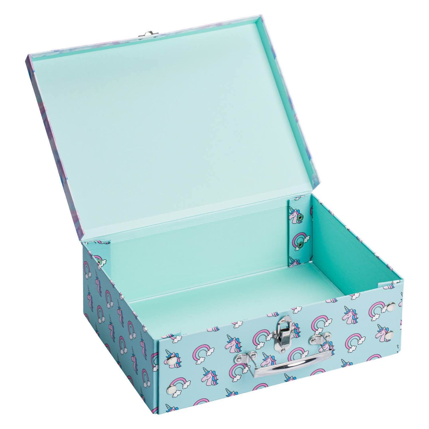 Foldable school briefcase Skies