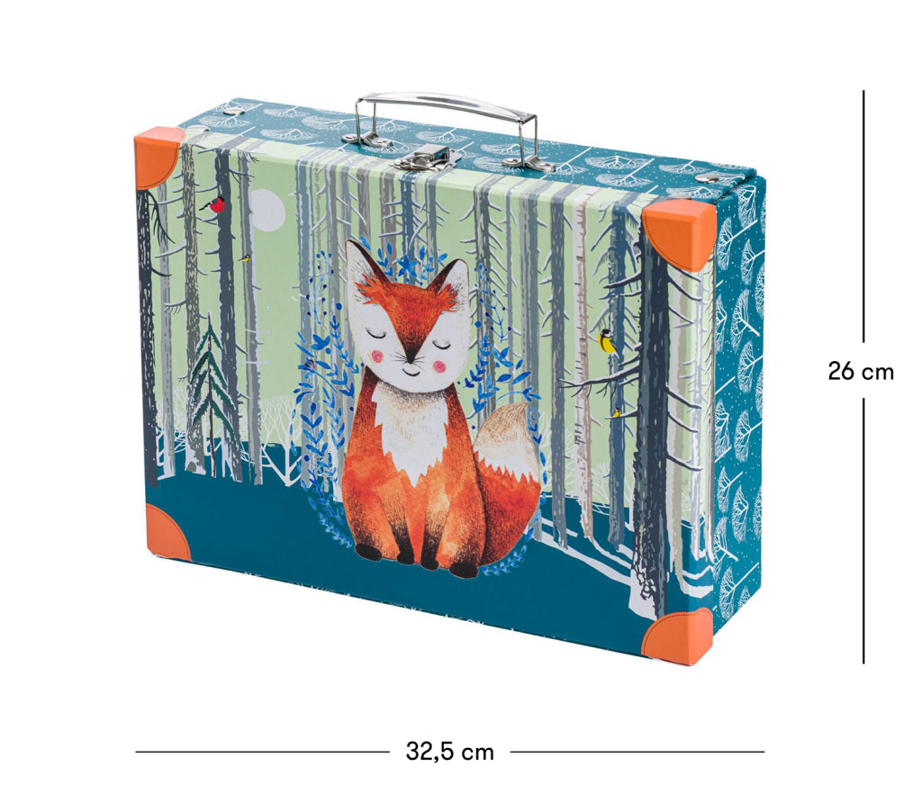 Foldable school briefcase Fox