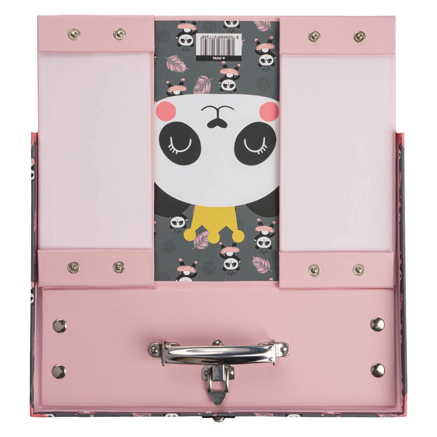 Foldable school briefcase Panda