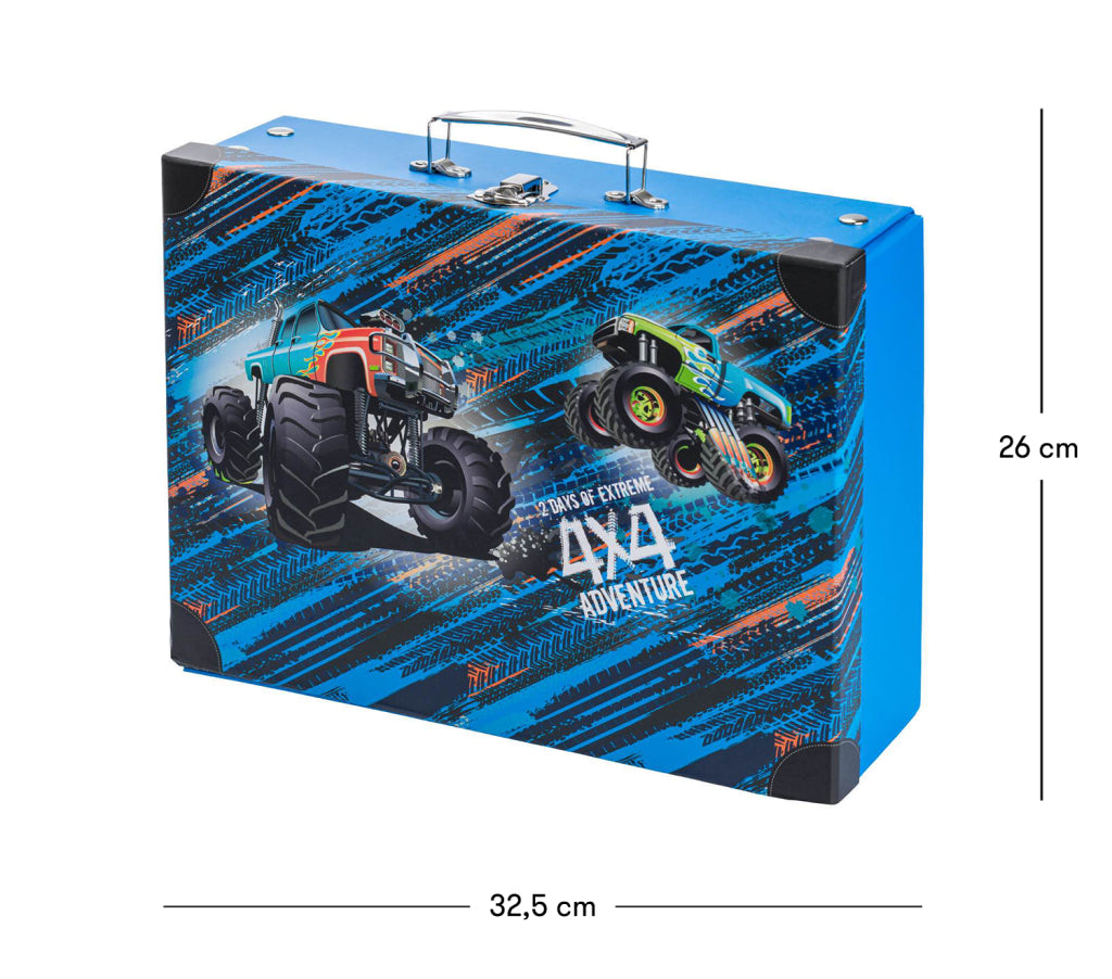 Foldable school briefcase Truck