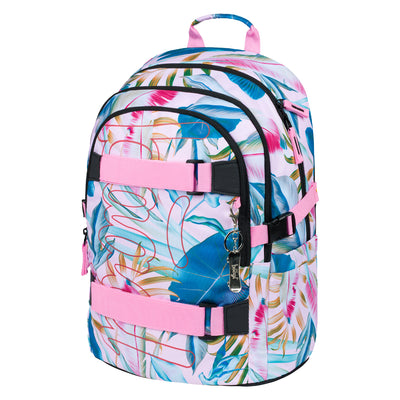 School backpack Skate Leafs