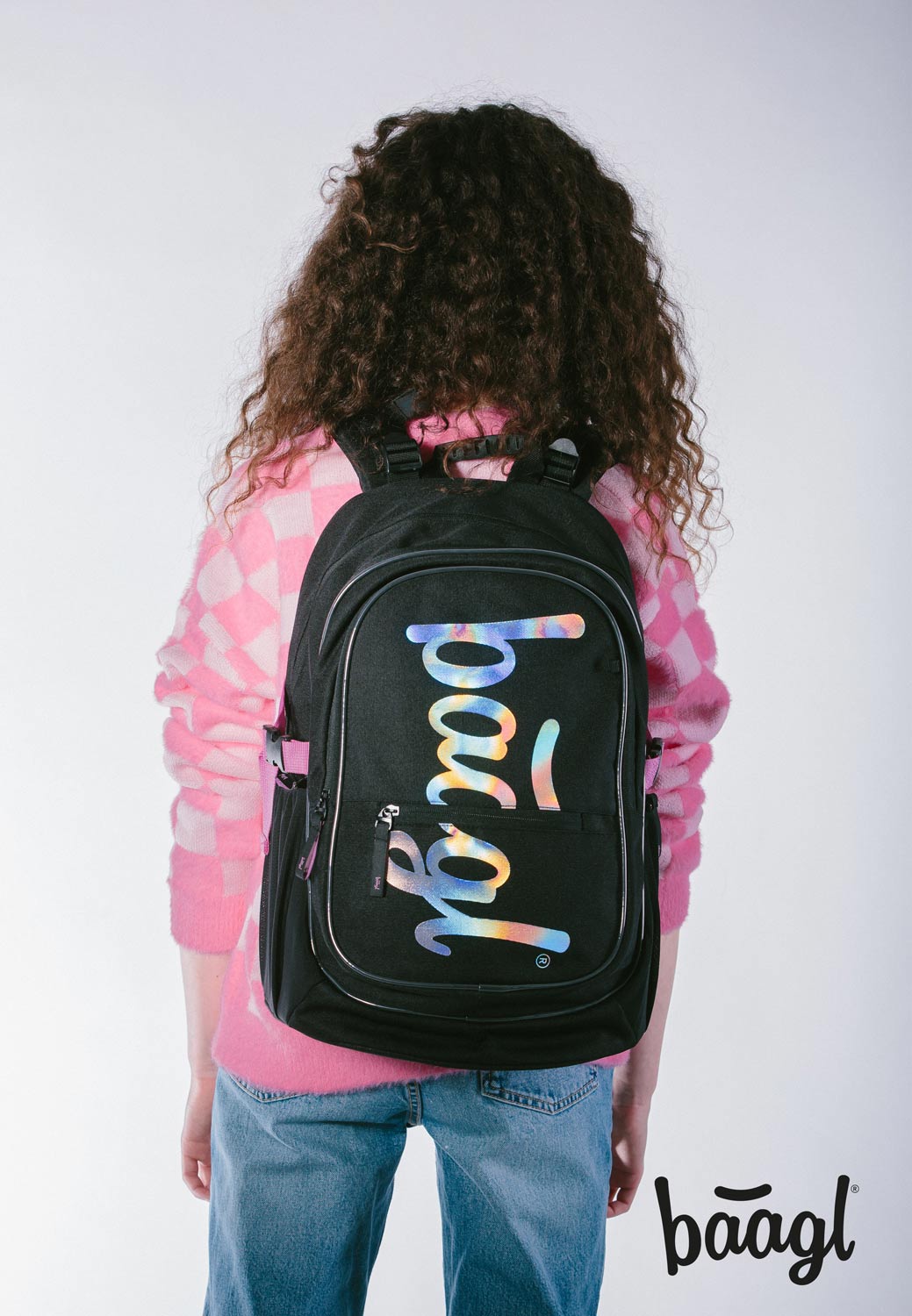 School backpack Core Metallic Holo