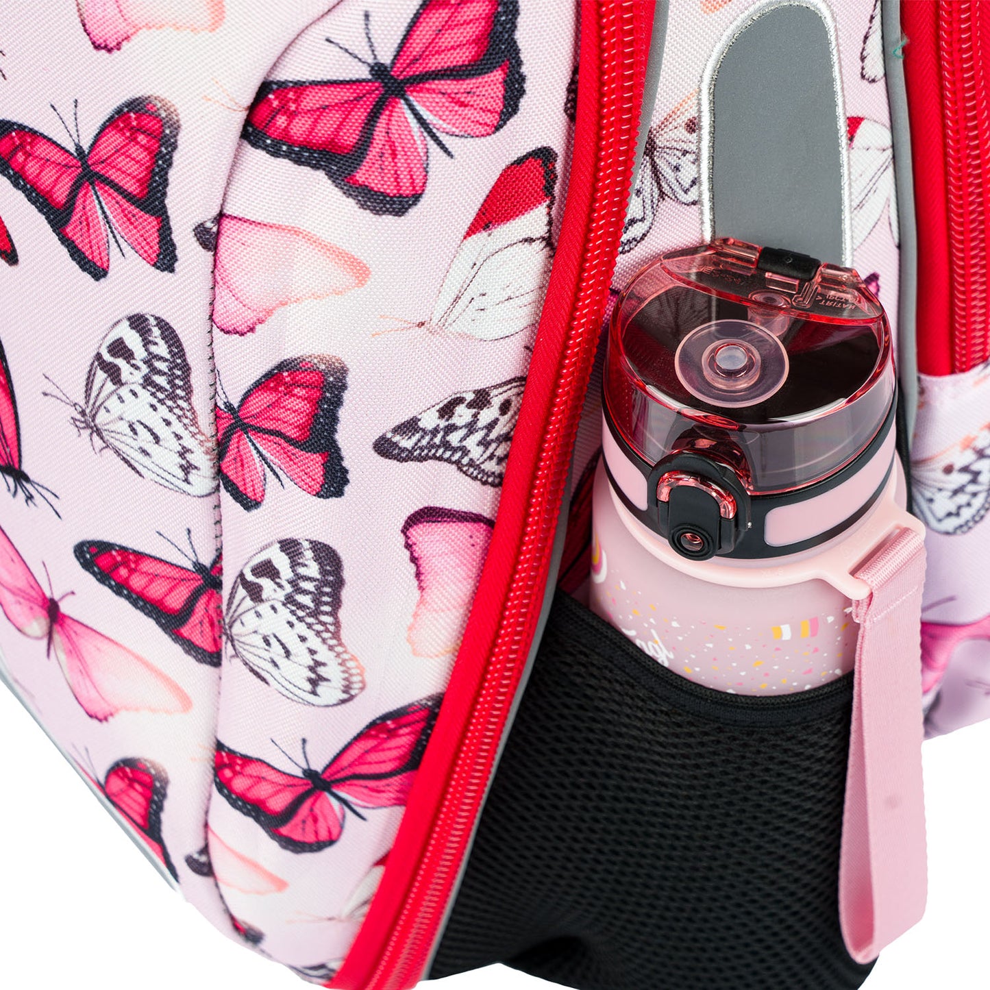 School bag Shelly Red Butterfly