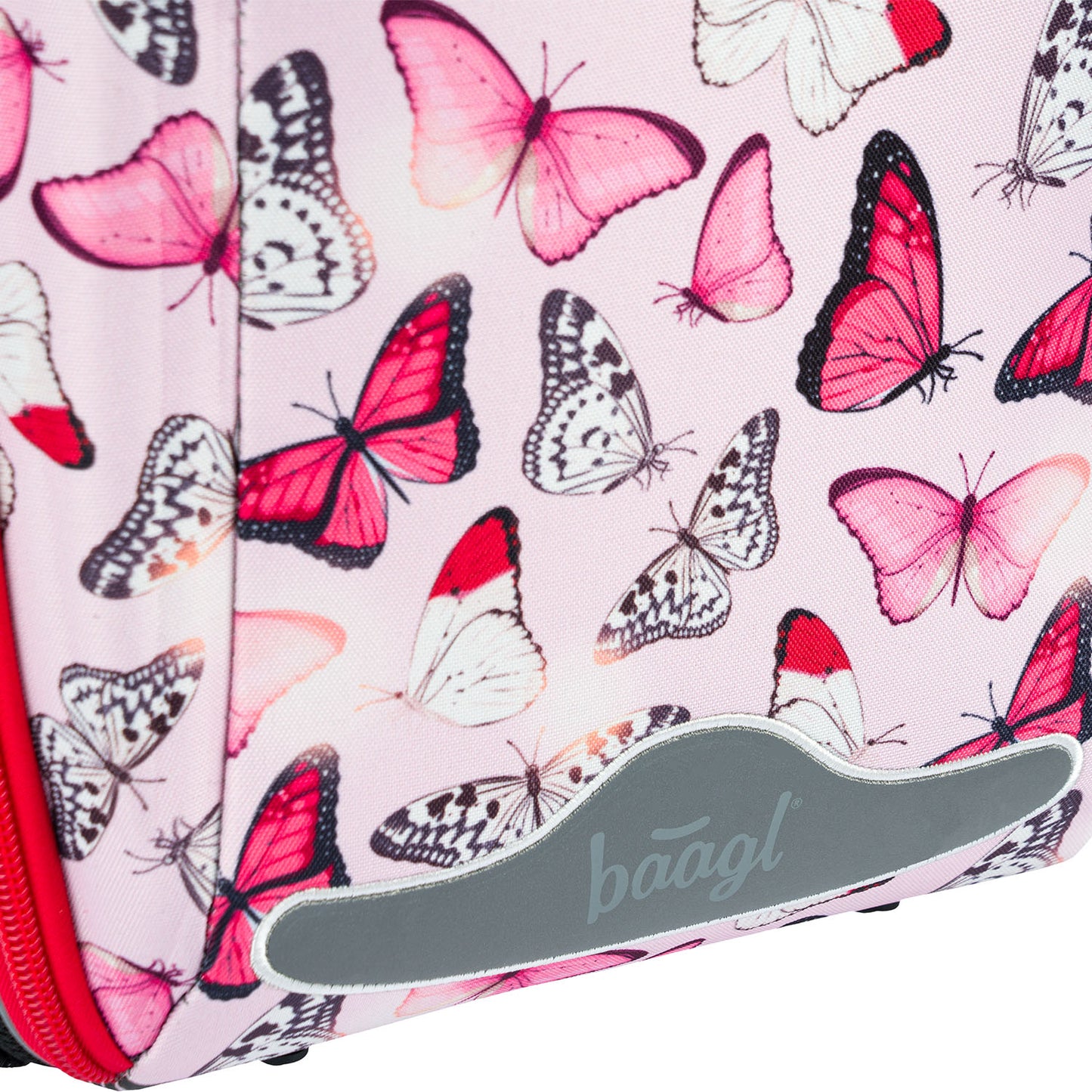 School bag Shelly Red Butterfly