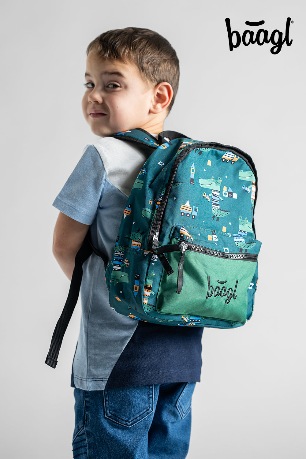 Preschool backpack Crocodile