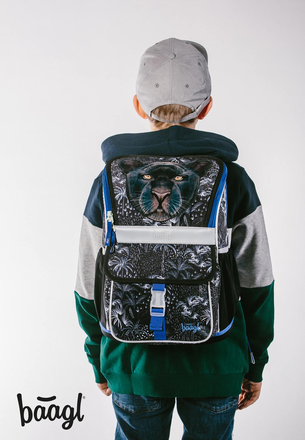 School bag Zippy Black Panther