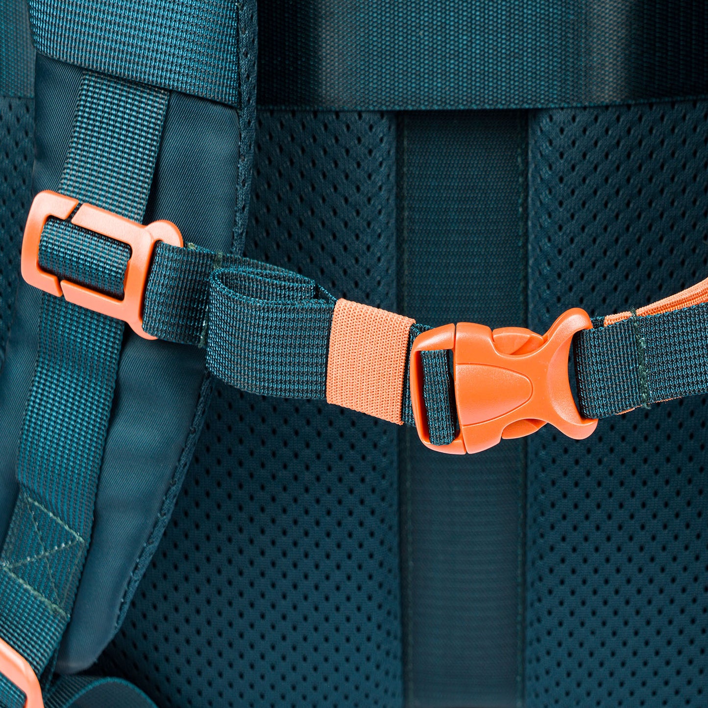 School backpack Eggy Petrol