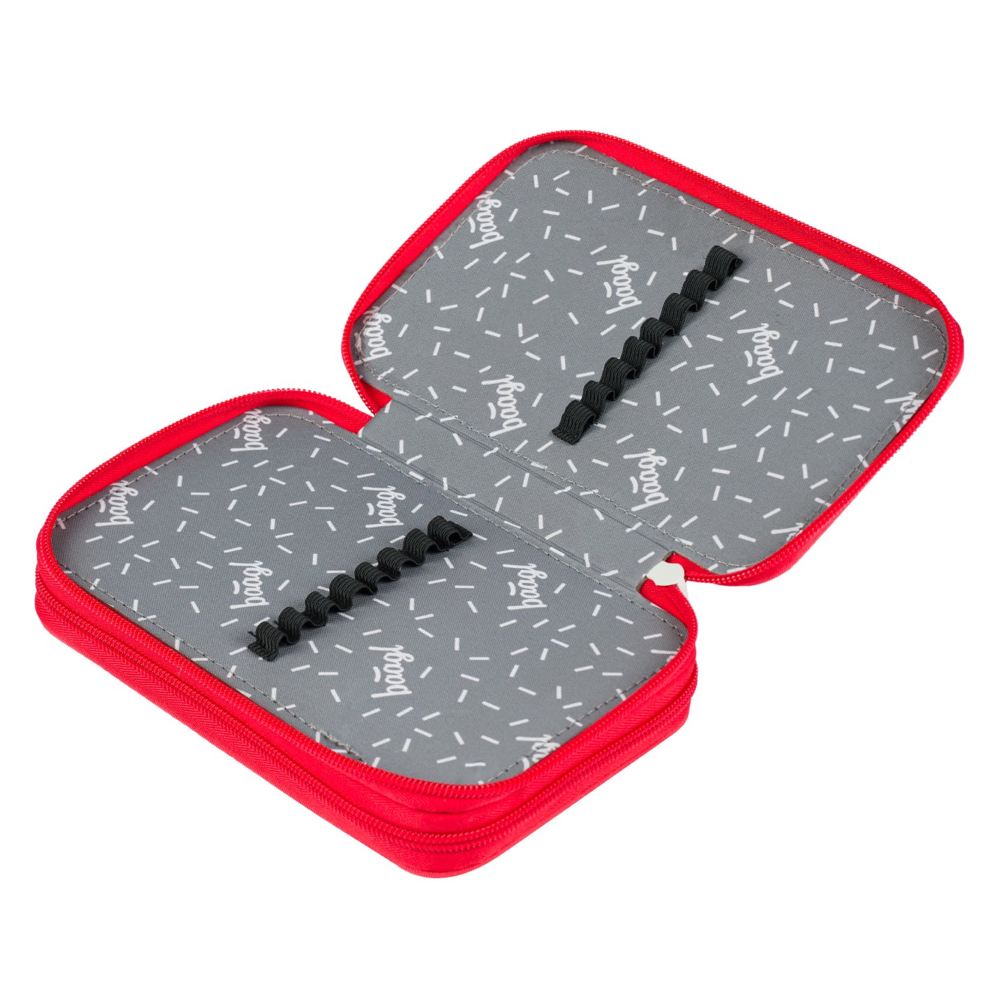 Two-tier pencil case Red Butterfly