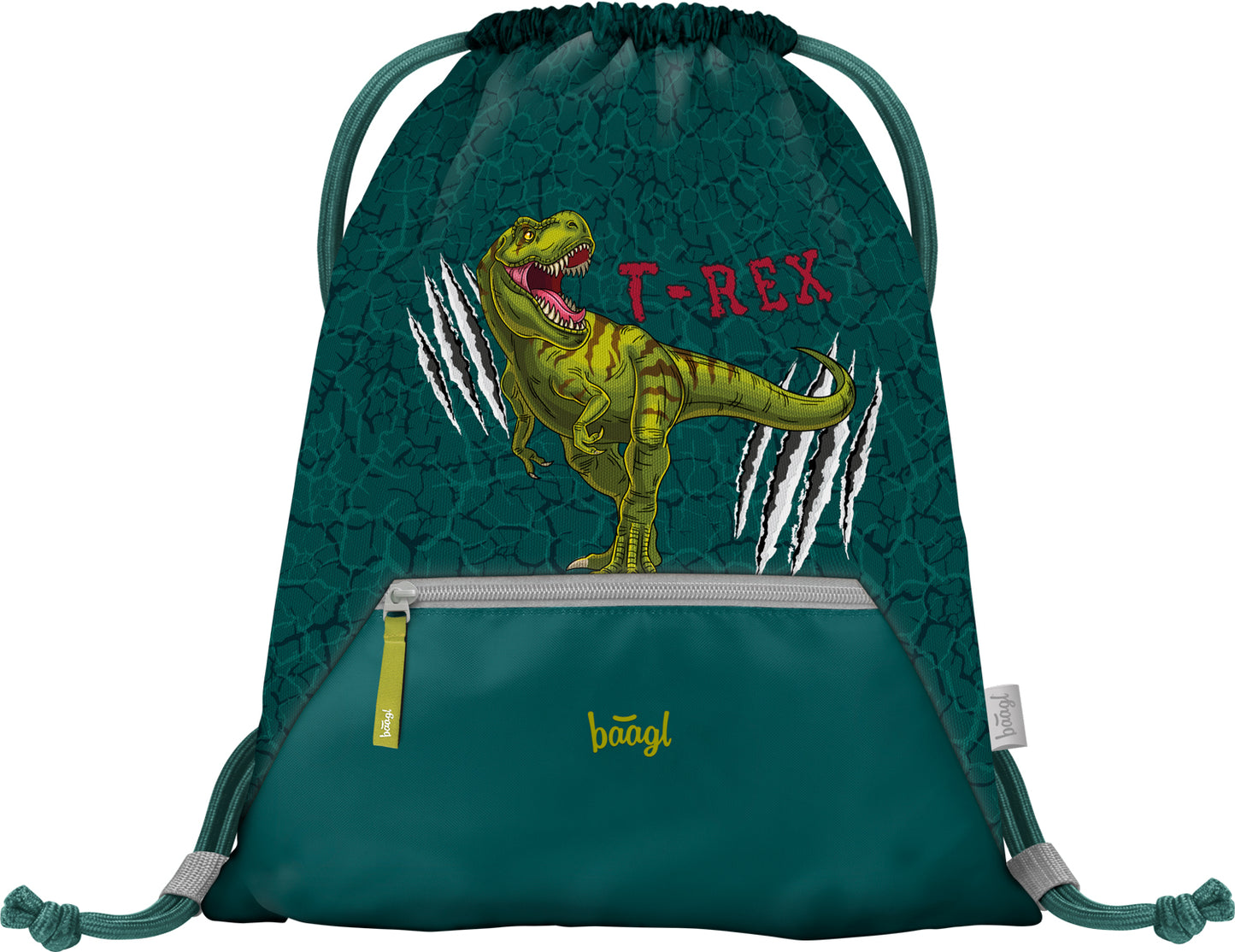 Gym sack with pocket T-Rex