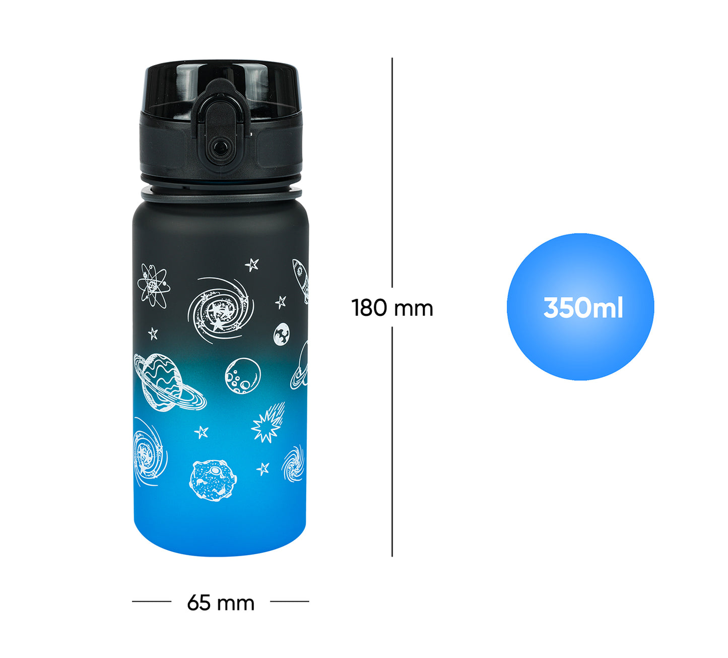 Tritan bottle Gradient Space, 350 ml