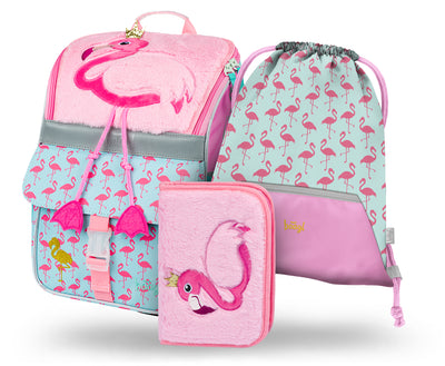 School set Zippy Flamingo