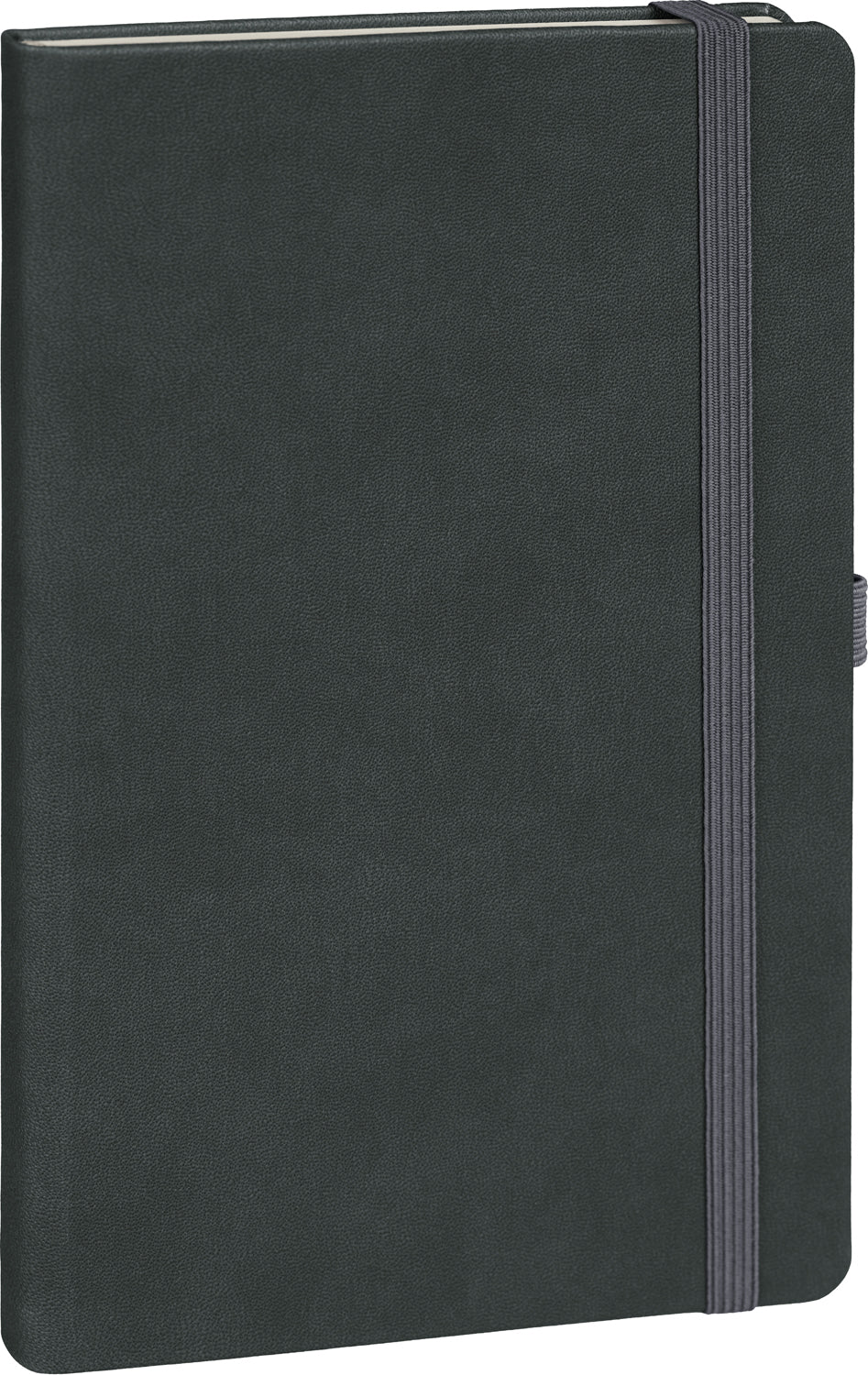 Notebook Grey, lined, 13 × 21 cm