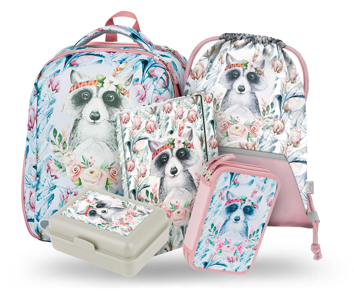 School set Shelly Raccoon II