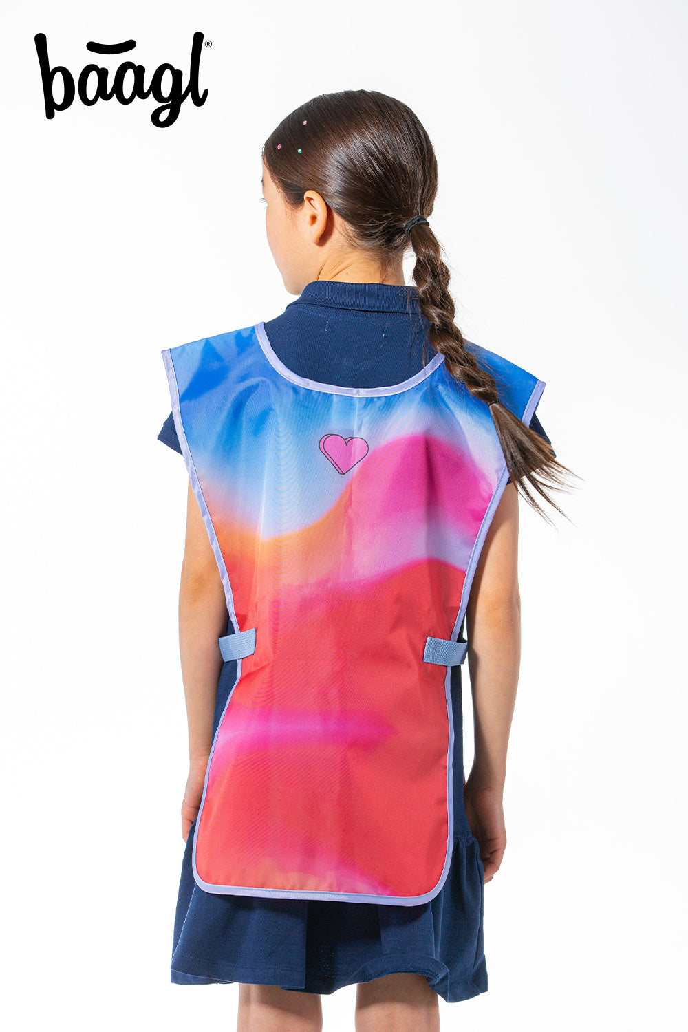 Kids apron Rainbow Red