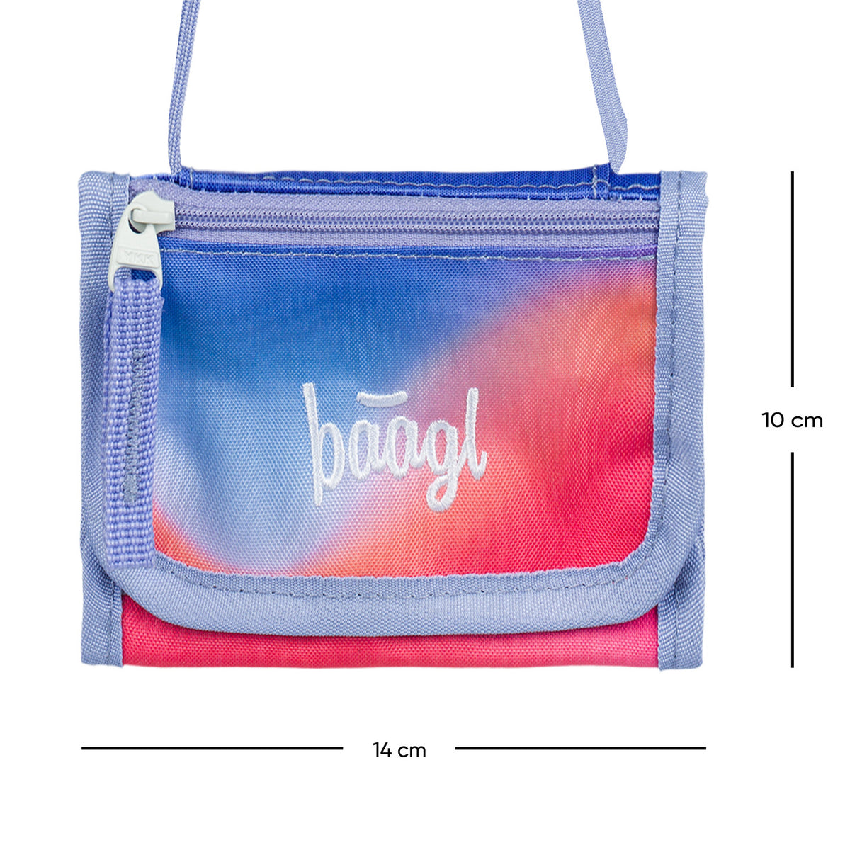 Kids wallet Rainbow Red