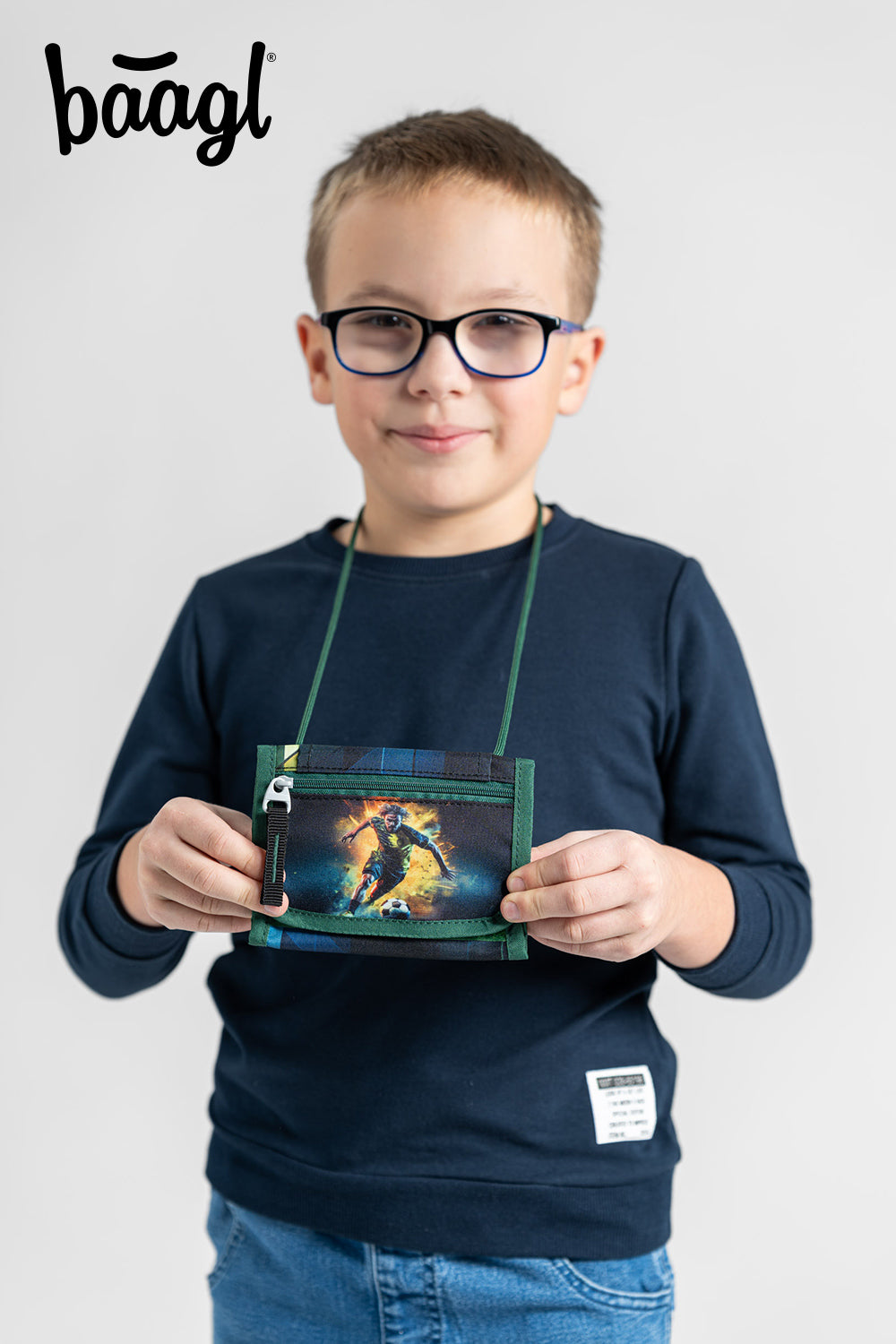 Kids wallet Football Player