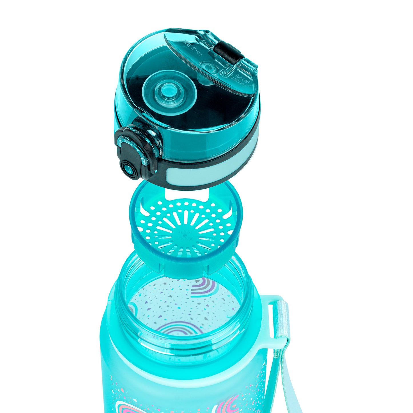 Tritan bottle Rainbow, 500 ml (1 Cent)