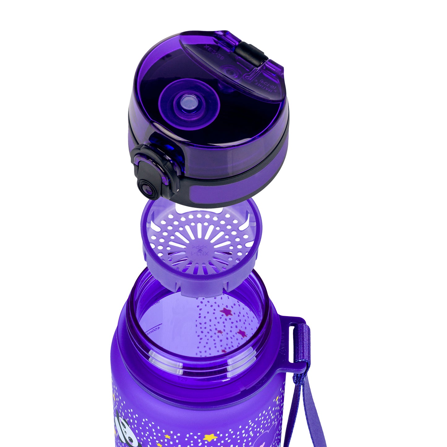 Tritan bottle Jungle Panda, 500 ml (1 Cent)