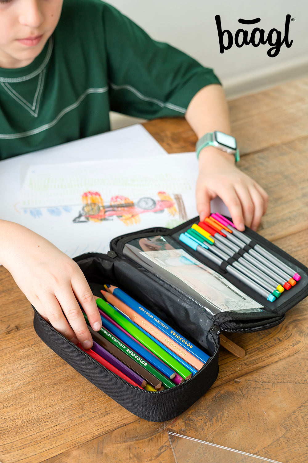 School etui Darkness