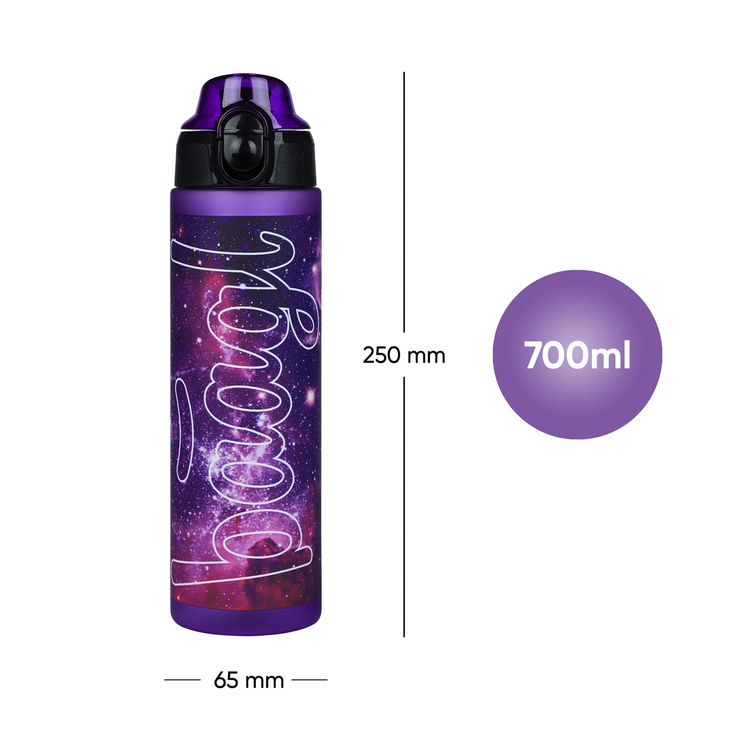 Tritan bottle Galaxy, 700 ml (1 Cent)