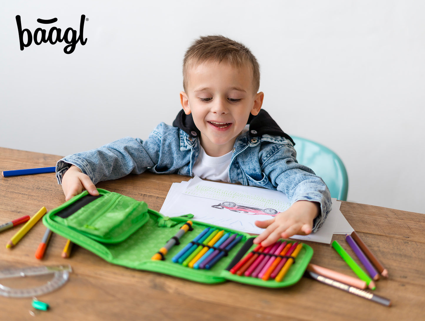 One-tier pencil case Minecraft
