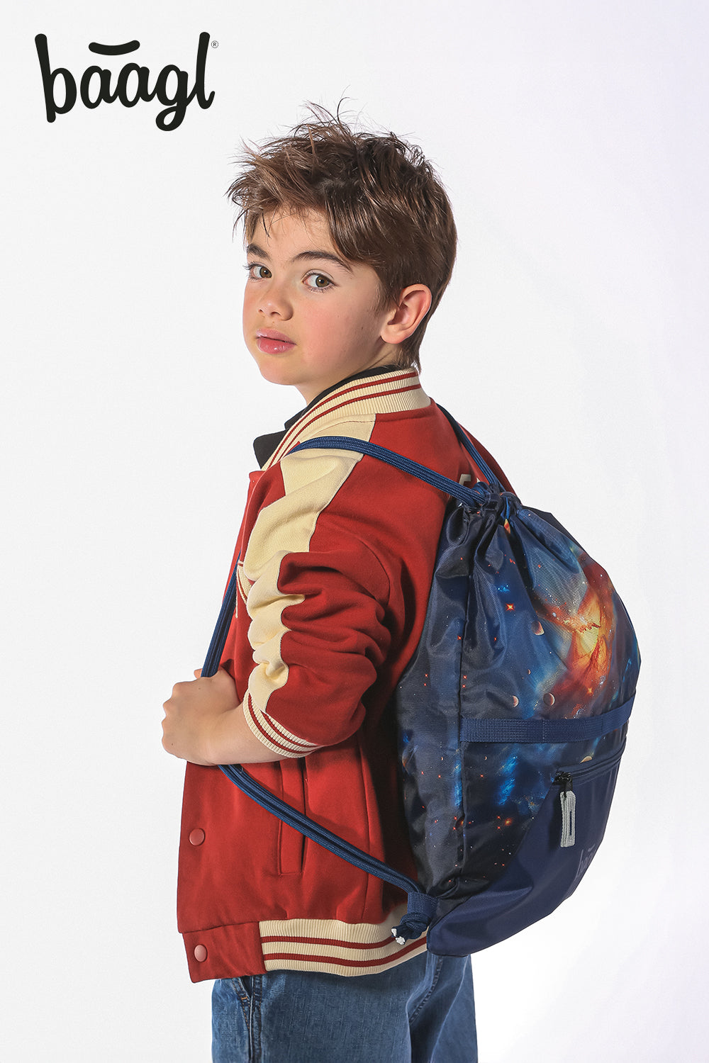 Gym sack with zip pocket Universe