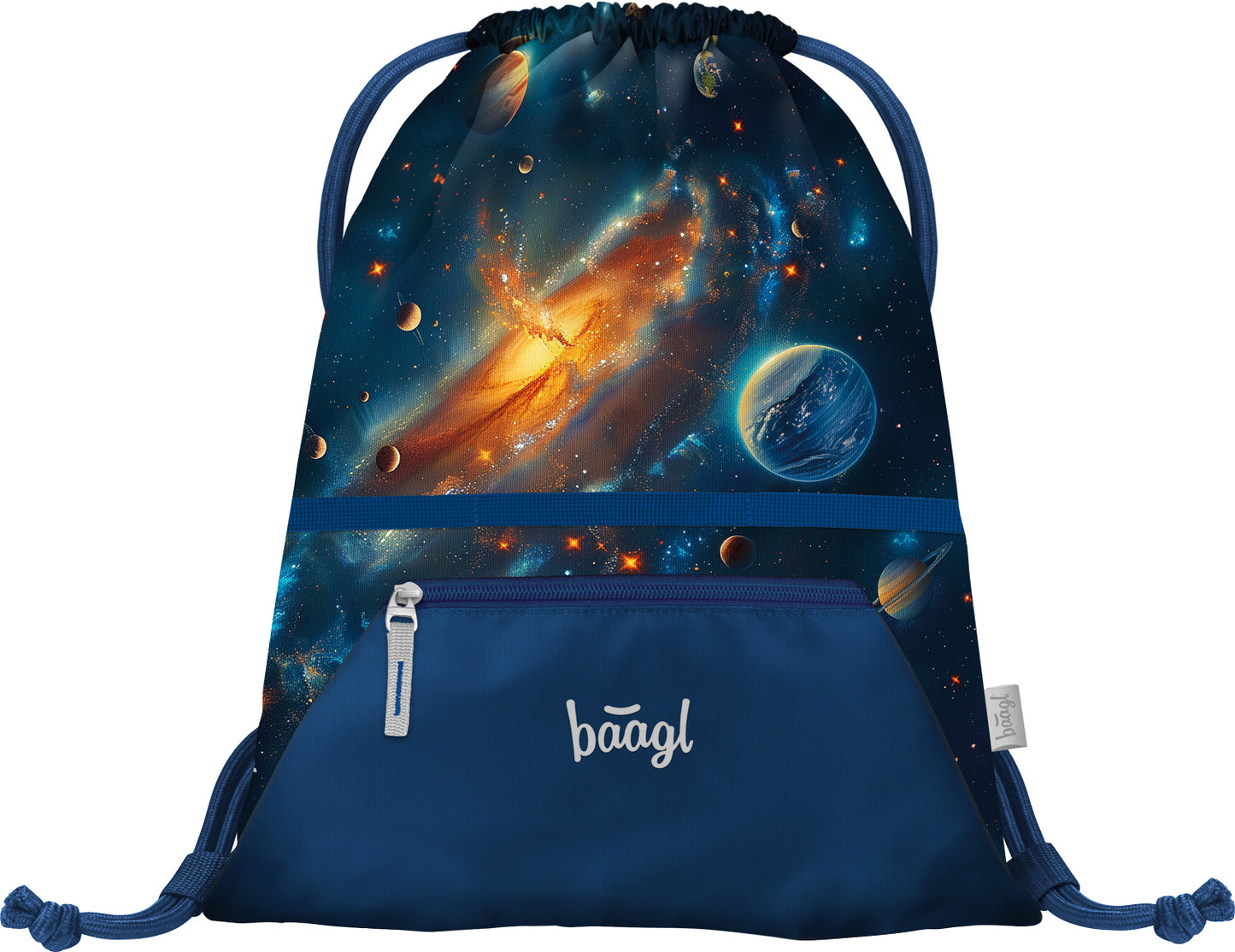 Gym sack with zip pocket Universe