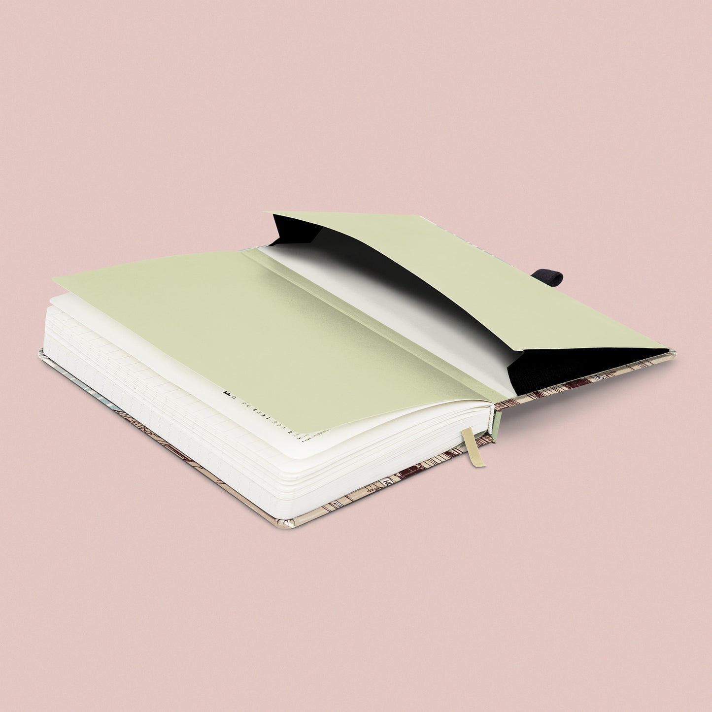 Notebook Prague, lined, 13 × 21 cm