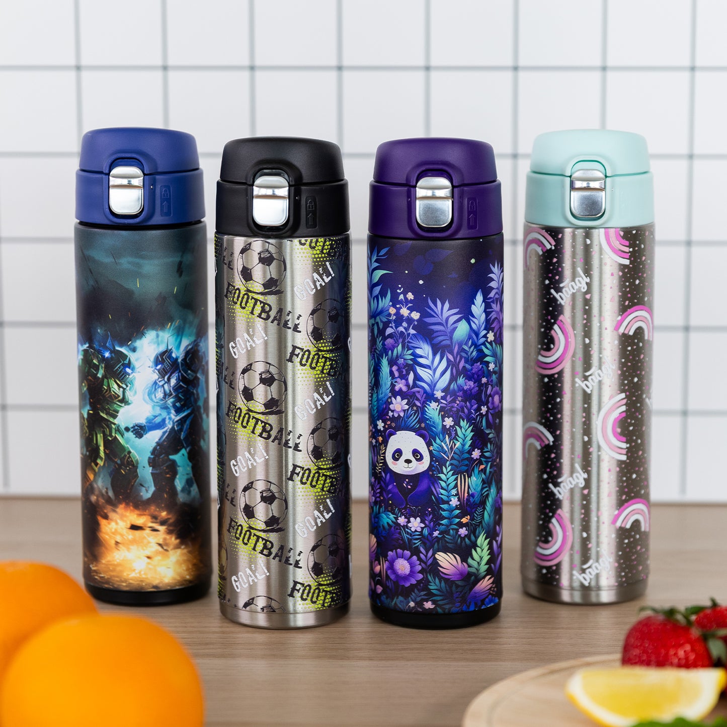 Thermo bottle Jungle Panda, 450 ml