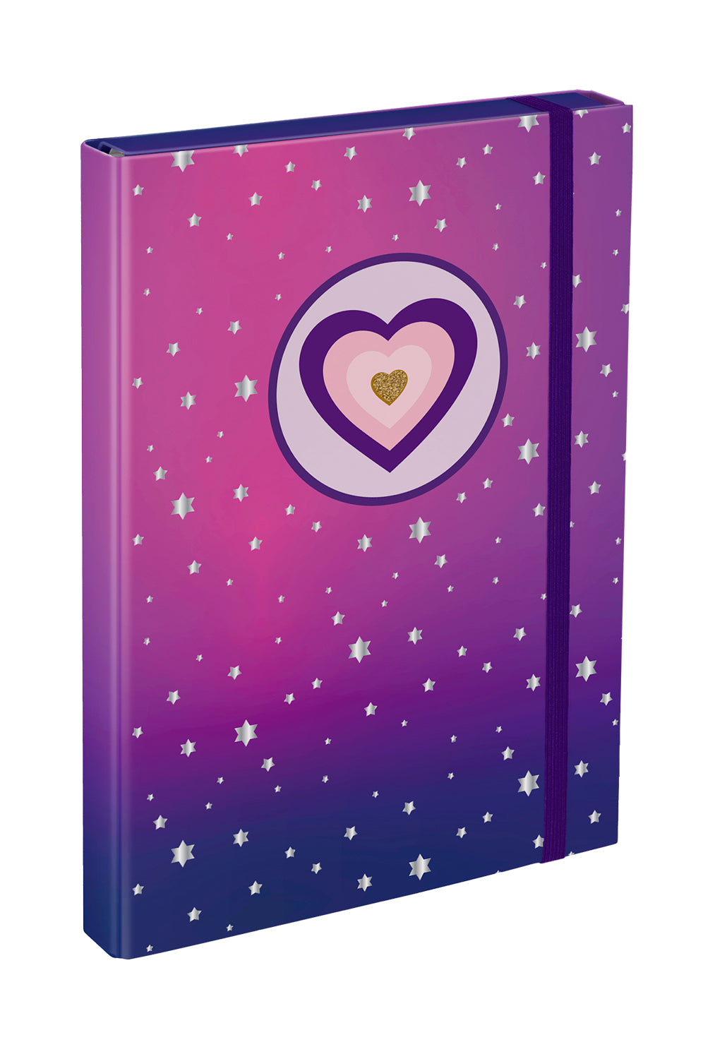 School file folder A4 Heart
