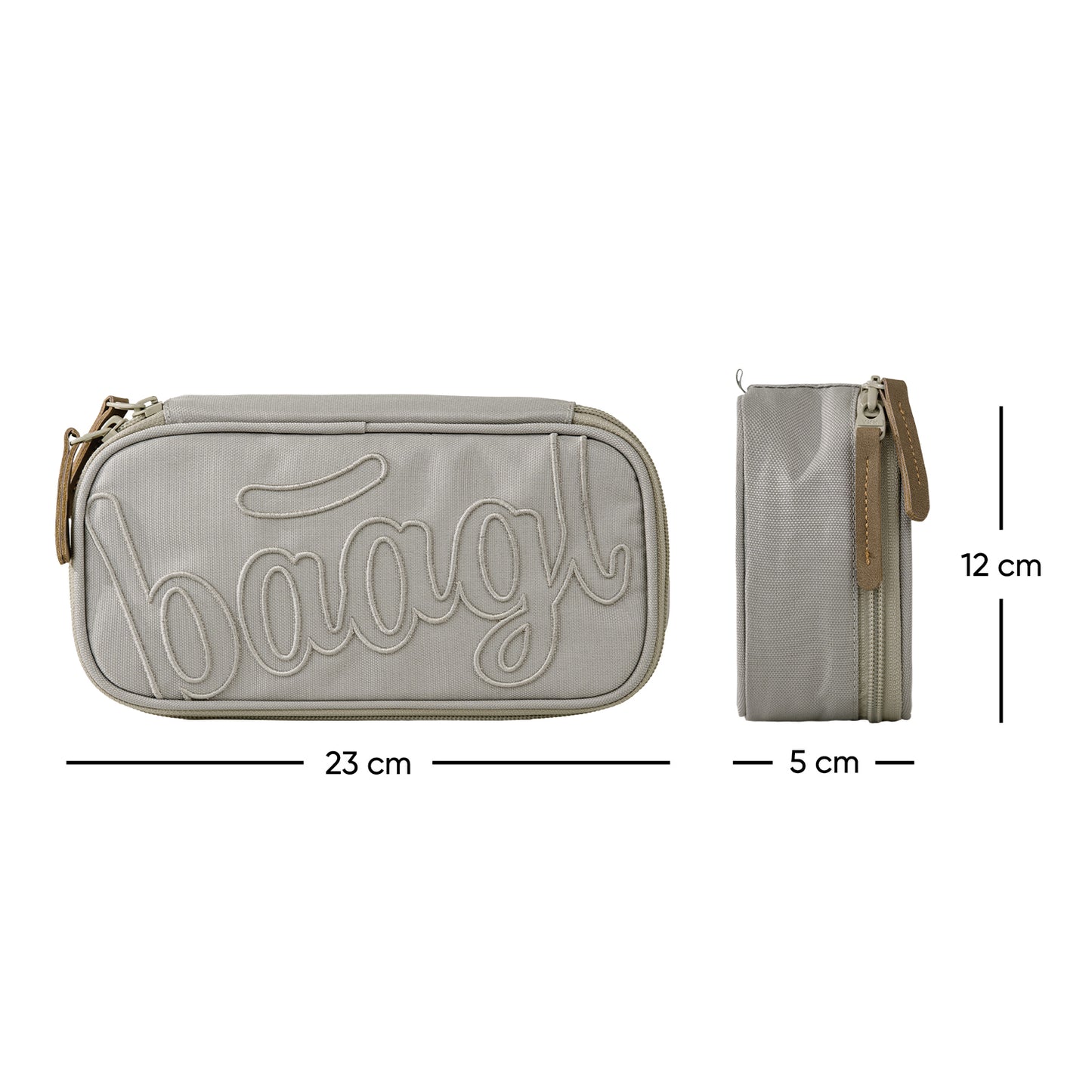 School etue pencil case Mist