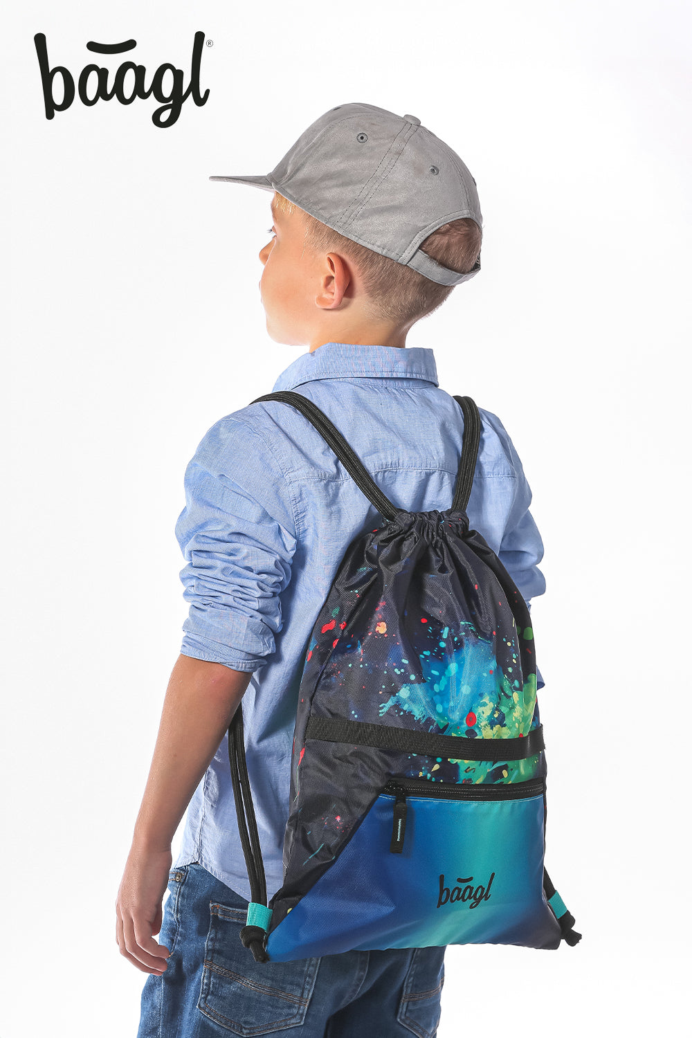 Gym sack with zip pocket Chill