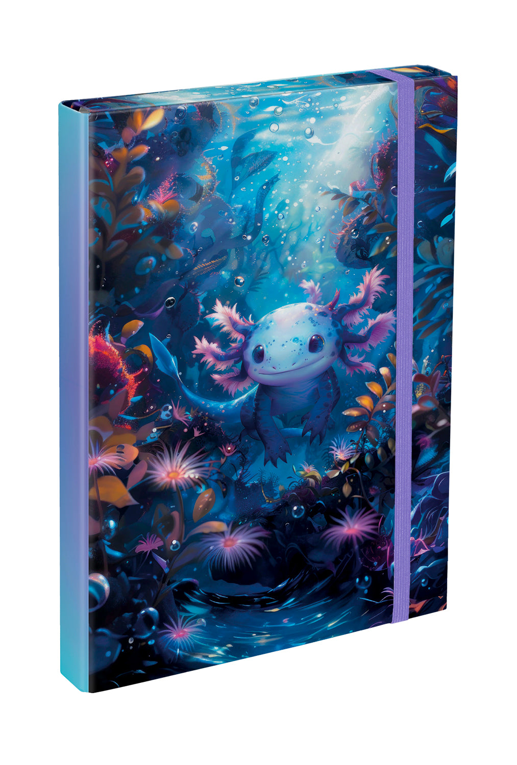 School file folder A4 Axolotl