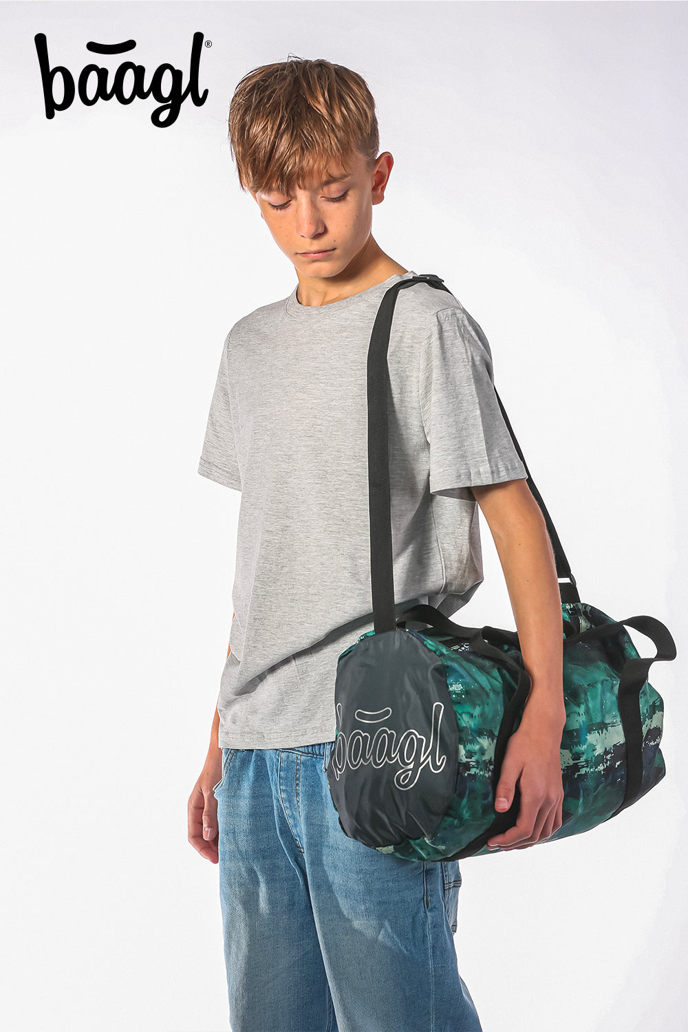 Foldable sports bag Hoop Forest