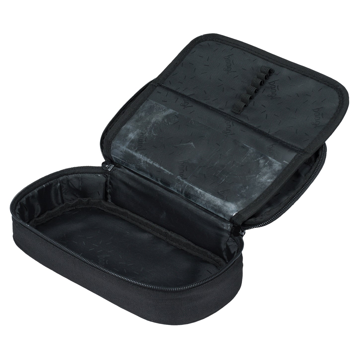 School etue pencil case Uni black