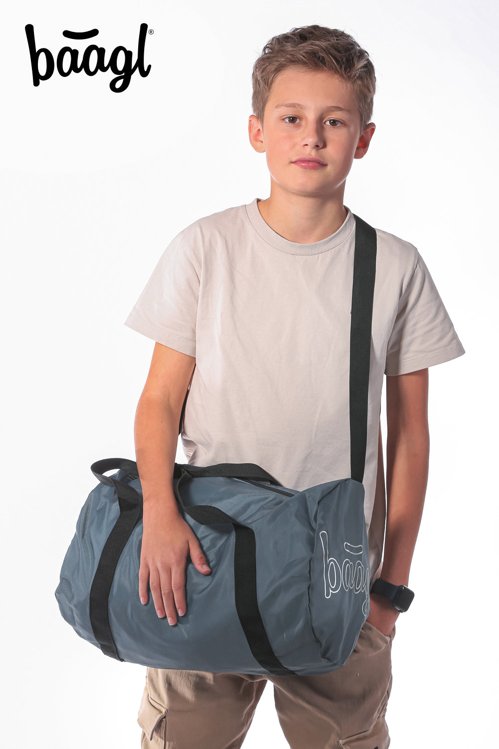 Foldable sports bag Hoop Dust Blue