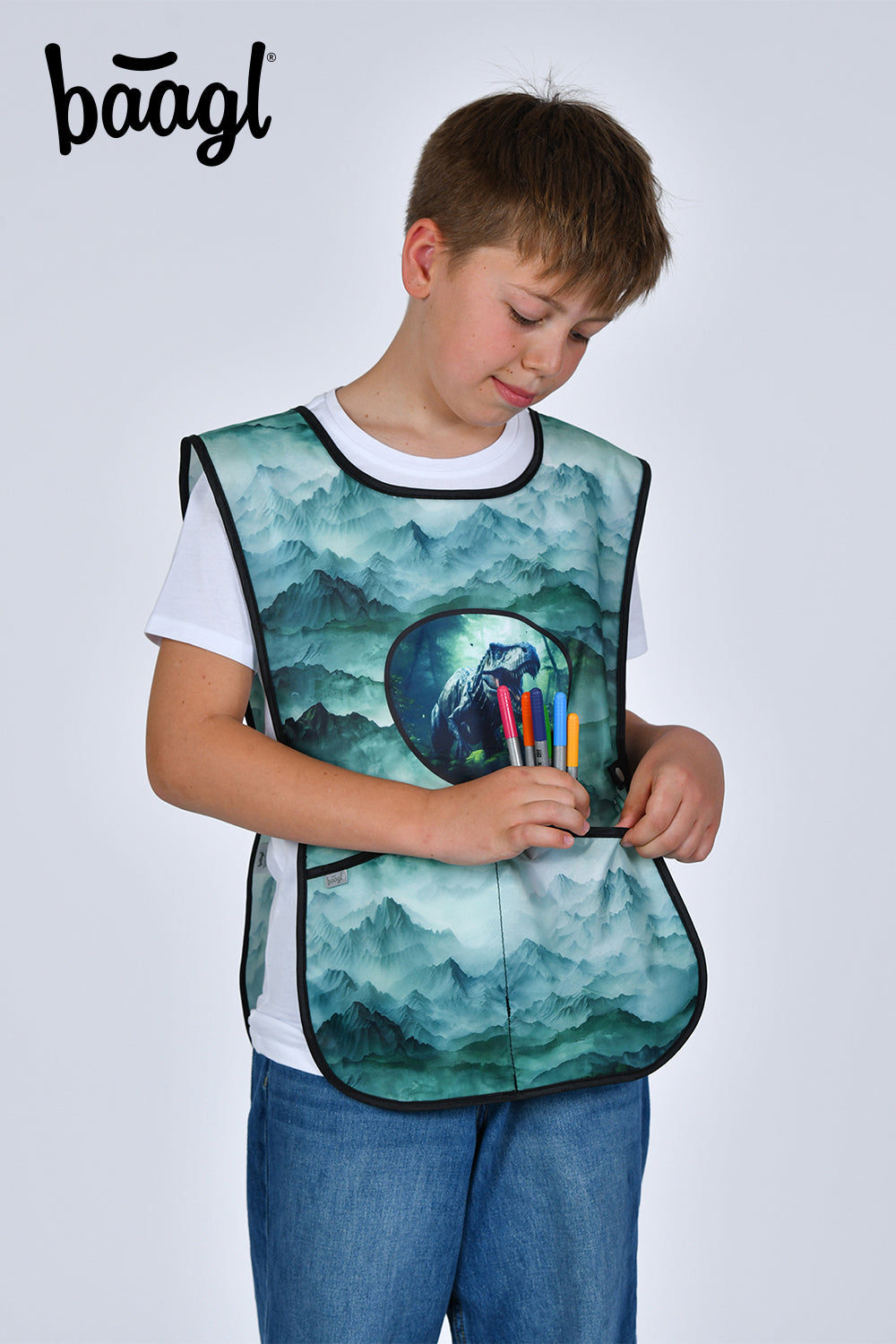 Kids apron Dino