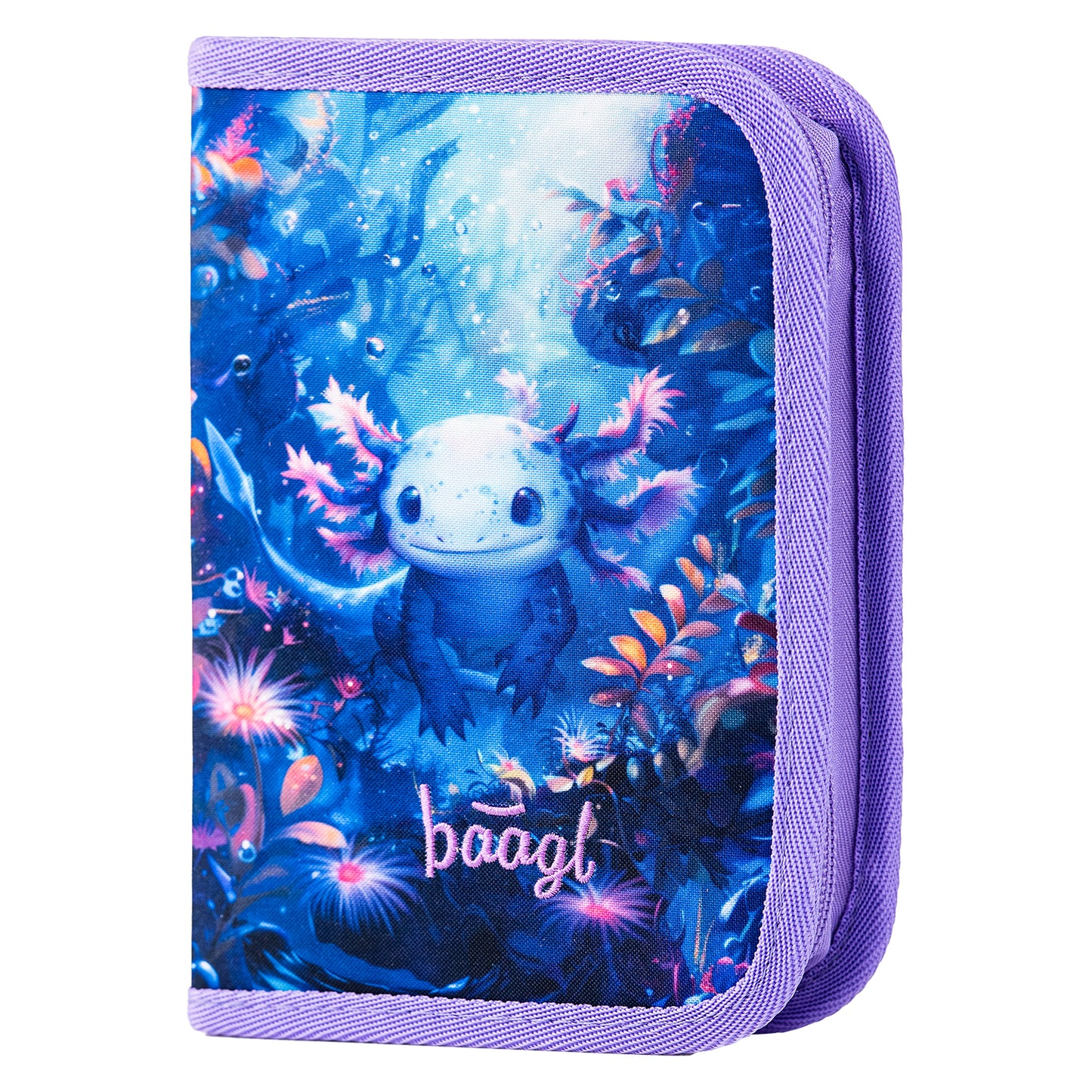 One-tier pencil case Axolotl